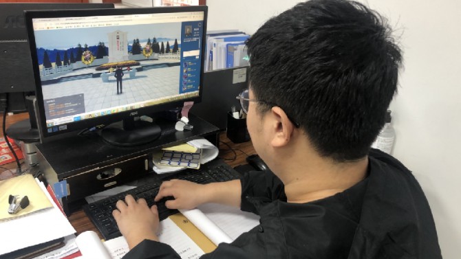 置業(yè)公司團(tuán)委開展線上祭奠英烈活動(dòng)