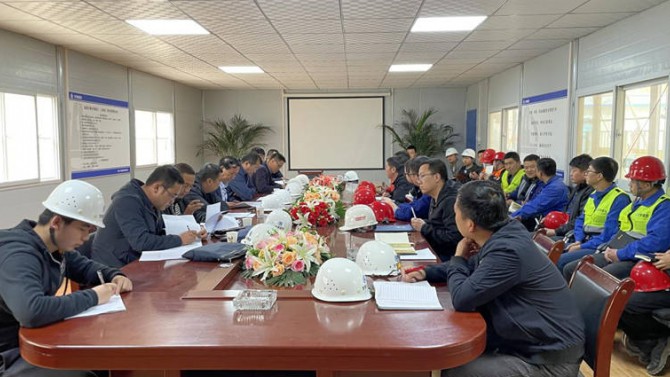 百酈天香項目首次成功引入第三方團隊進(jìn)行項目月度施工綜合考評