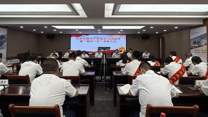 置業(yè)公司黨委召開2024年度“兩優(yōu)一先”表彰大會